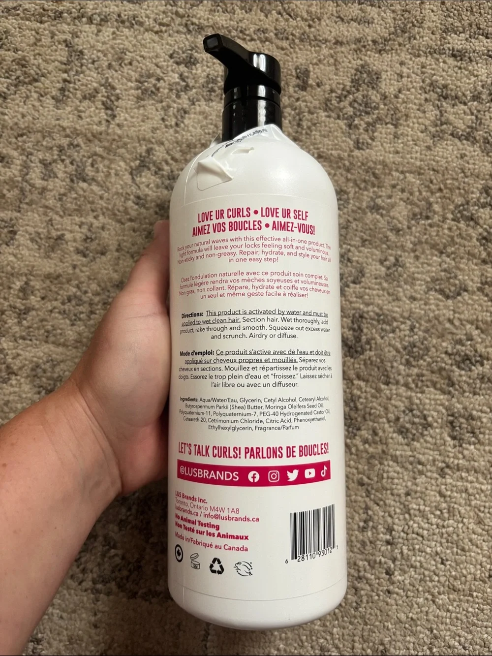 Unopened Lus Brands All In One Conditioner